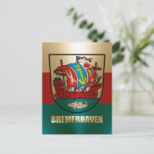 Bremerhaven Briefkaart (Staand voorkant)