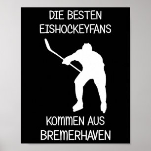 Bremerhaven IJshockey Fan Poster