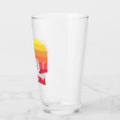 Bremerton Washington Rainbow Beer Glas (Links)