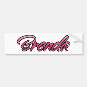 Brenda faded pink Autocollants