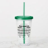 Brenda K Davies Vampire Awakenings Family Tree Acryl Drinkbeker (Voorkant)