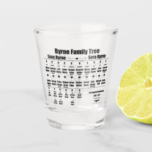 Brenda K Davies Vampire Awakenings Family Tree Shot Glas