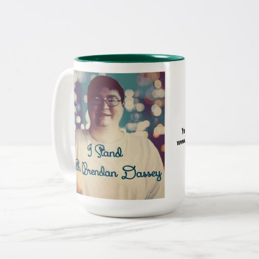 Brendan Talks tasse (Devant gauche)