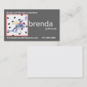 Brenda's nieuwe Visitekaartje (Voorkant / Achterkant)
