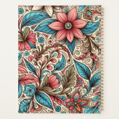 Brenda's notities Floral Planner (Achterkant)