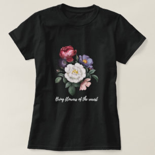 Breng bloemen van de rest t-shirt