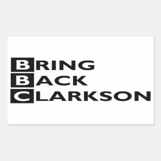 Breng Clarkson Sticker terug