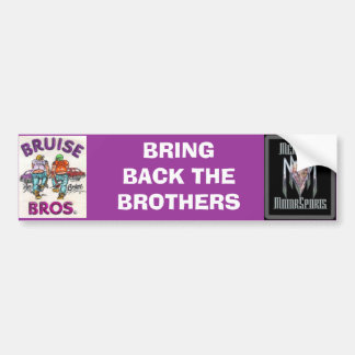 BRENG DE BROTHERS BUMPERSTICKER TERUG