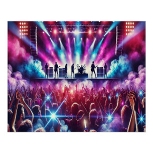 🎸 Breng de concertervaring naar je scherm! 🎸 Perfect Poster