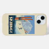 Breng de dag skiën Case-Mate iPhone case (Achterkant (horizontaal))