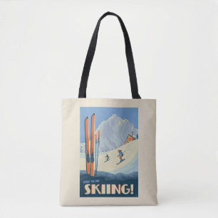 Breng de dag skiën draagtas