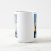 Breng de dag skiën koffiemok (Center)