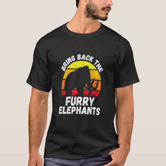 Breng de Furry Elephants Quote terug T-shirt (Voorkant)