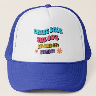 Breng de jaren '80 terug trucker pet