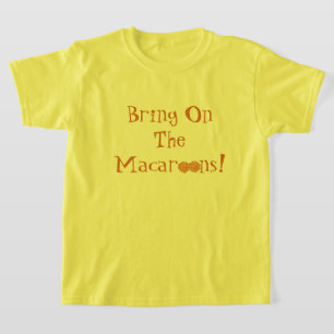 Breng de macarons aan! Kinder T-shirt