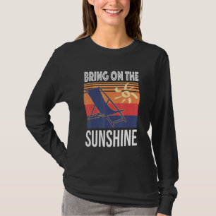 Breng de zonneschijnse Casual zomerzon aan T-shirt