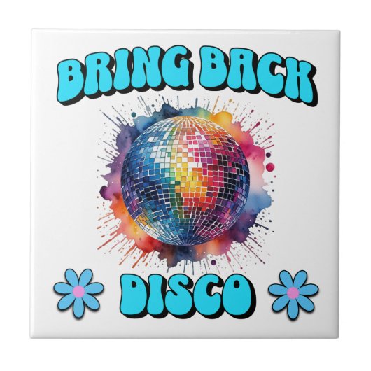 Breng Disco terug Tegeltje (Voorkant)