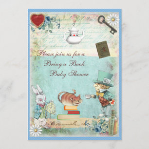 Breng een Baby shower voor Boek Mad Hatter & Chesh Kaart
