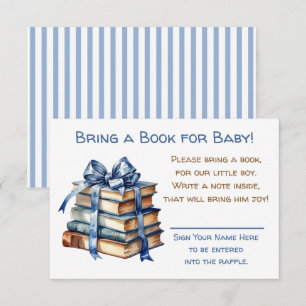 Breng een Boek voor Baby BABY SHOWER Informatiekaartje