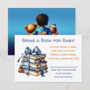 Breng een Boek voor Baby   BABY SHOWER Informatiekaartje