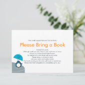 Breng een Kaart van het Blauwe Invoegsel van het B (Staand voorkant)