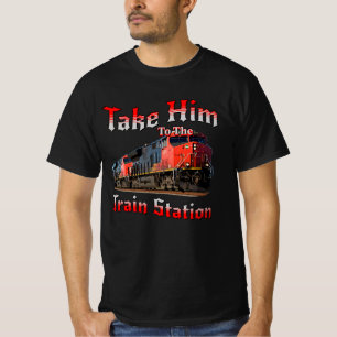 Breng hem naar het treinstation T-shirt