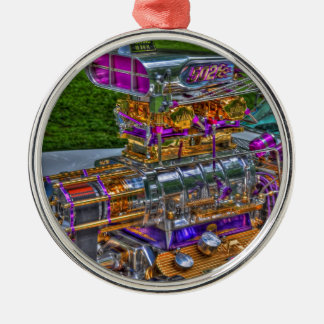 Breng het gebaar metalen ornament
