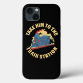 Breng het naar het treinstation Case-Mate iPhone case (Achterkant)