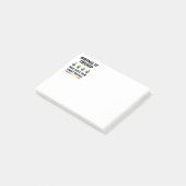 Breng het naar Trump Post-it® Notes (Schuin)