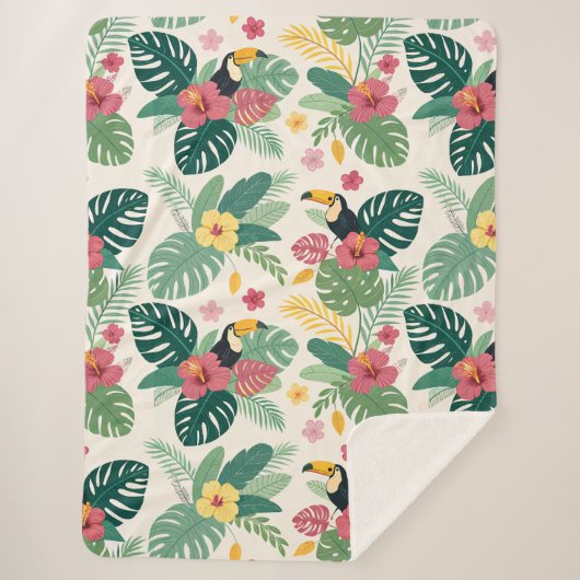 Breng het Oerwoud naar huis Sherpa Deken (Voorkant)