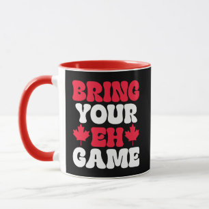 Breng je Eh Game Canadese vlag Canada Mok