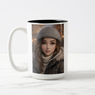 Breng je favoriete personage tot leven op je ochte tweekleurige koffiemok
