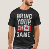 Breng je het spel met het canadese team shirt (Voorkant)