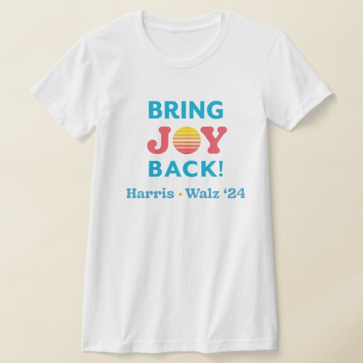 Breng Joy Back Harris Walz T-Shirt (Laagn)