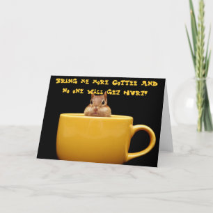 Breng me meer koffie kaart