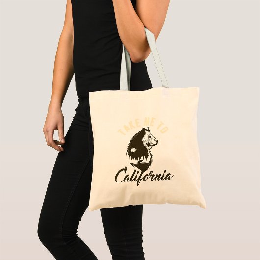 Breng me naar Californische Canvas tas