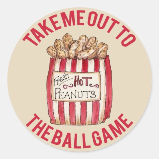 Breng me naar de Ball Game Sticker (Voorkant)