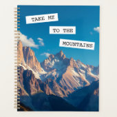 Breng me naar de bergen planner (Voorkant)