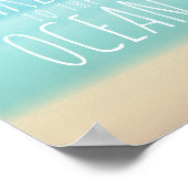 Breng me naar de Ocean Seaside Dream Poster (Hoek)