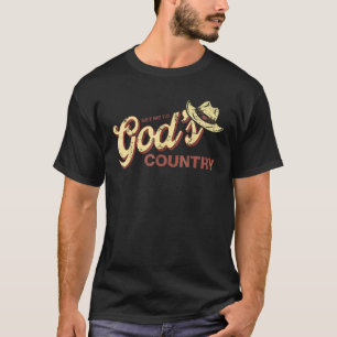  Breng me naar Gods Country Funny Country Pet T-shirt