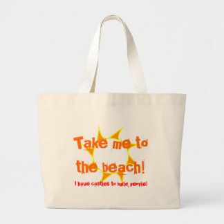 Breng me naar het strand! - Beach Bag Grote Tote Bag