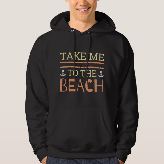 Breng me naar het strand hoodie (Voorkant)