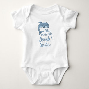 Breng me naar het strand met baby Dolphin Personal Romper