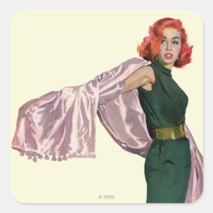 Breng me naar Hollywood Vierkante Sticker