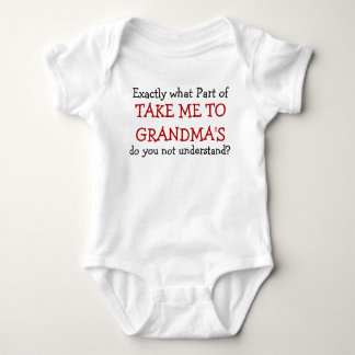 Breng me naar oma's Baby Baby bodysuit