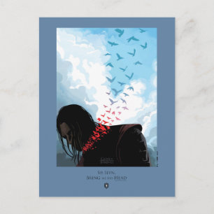 Breng me z'n hoofd. briefkaart