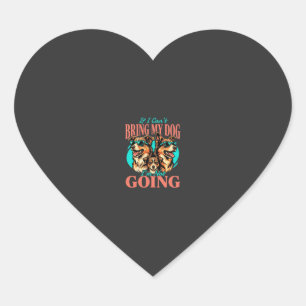 Breng Mijn Hond Retro Hond Liefhebber Hart Sticker