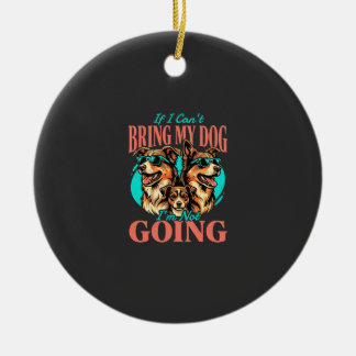 Breng Mijn Hond Retro Hond Liefhebber Keramisch Ornament