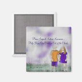 BRENG ONZE KINDEREN UIT DE WOLKEN... MAGNEET (Voorkant / Achterkant)