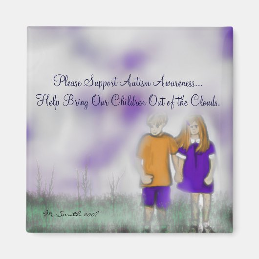 BRENG ONZE KINDEREN UIT DE WOLKEN... MAGNEET (Voorkant)